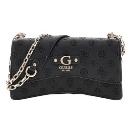 GUESS Gerty Convertible Xbody Flap Bag Black, black