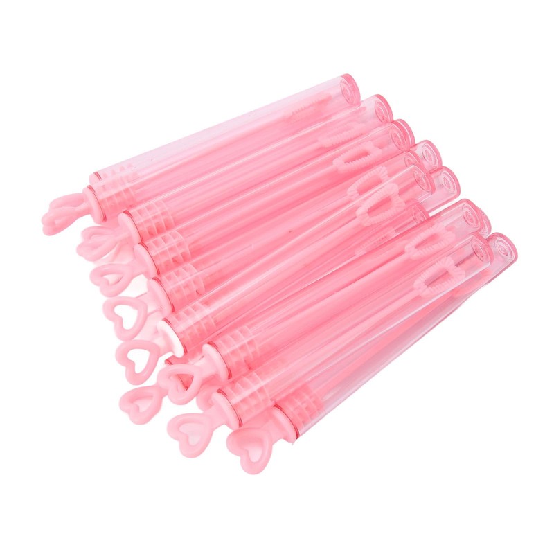 Mini Bubble Wands Heart Shaped Bubble Sticks for Kids Wedding