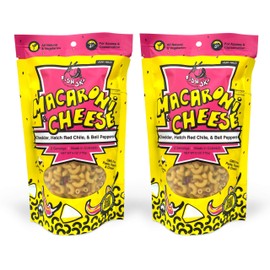 Fishski Easy Prepare New Mexico Hatch Red Chile Macaroni and Cheese with Cheddar (2 x 6oz Packs) 170g Each