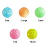 5 Pack Pickleballs Indoor Outdoor 74mm Luminous Pickle Balls