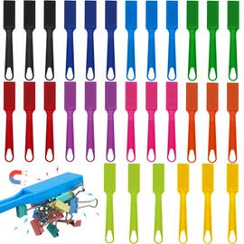30 PCS Magnetic Bingo Wands for Kids 7.87 Inch 10 Colors Magnet Sticks for Bingo Chips, Family Game Night, Science Learning, Counting Activities, and Educational Fun, Classroom Supplies