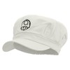 e4Hats.com Mario Mushroom Paint Embroidered Cotton Elastic Newsboy Cap -