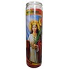Santa Barbara Red Pillar Devotional Candle