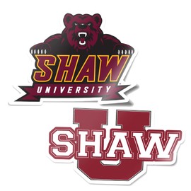 Desert Cactus Shaw University Sticker Bears Vinyl Decal Laptop Water Bottle Car Scrapbook (4 Inch Set V1)