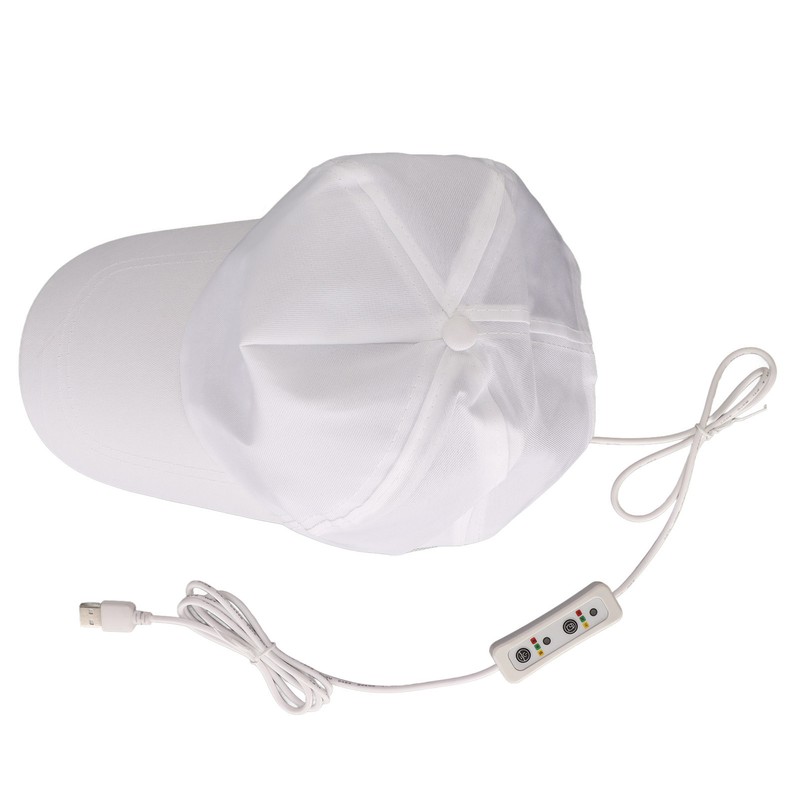 Laser Hair Growth Helmet Red LED Scalp Care Painless Full