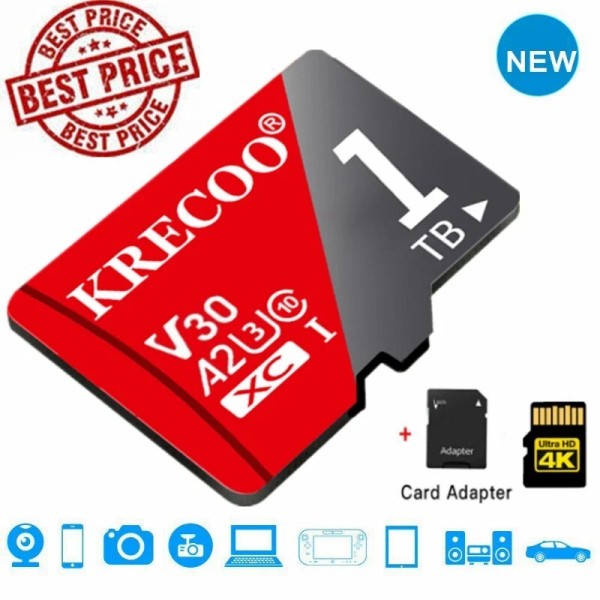 KRECOO Universal Ultra Micro SD Card 1TB Memory Card TF