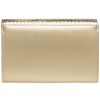 Caspar TA386 Stylish Large Women's Clutch Bag Evening Bag with