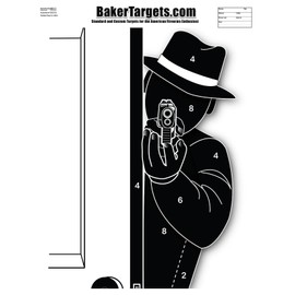 Bad Guy Target Pack - 23" x 35" - 30 Targets Total