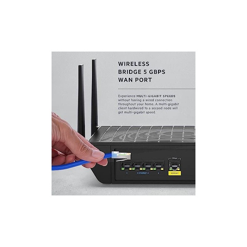 Linksys Mesh WiFi Hydra Pro 6E Tri-Band Router High-Speed Axe