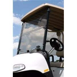 FIts Club Car EzGo RXV Tinted Windshield Tinted Flip Down w/ Mounting Hardware 2008+ Golf Cart