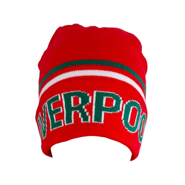 RAEES® Knitted Unisex Red Beanie Hat LFC Fans - Soft,