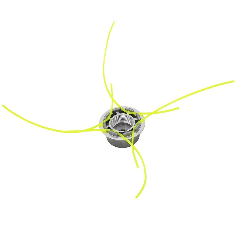SWNKDG Aluminium Line Head Lawn Trimmer Head, Double Line Head,