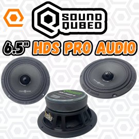 Soundqubed HDS Series Pro Audio Bullet 6.5" Speaker 300 Watts Max Power Midrange