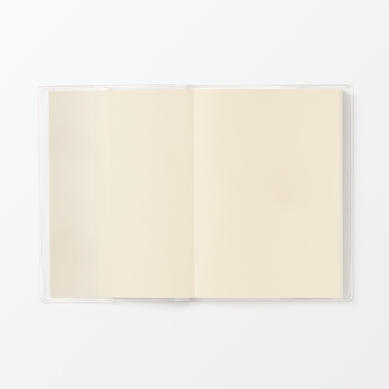 Mu-in Ryohin Blank Schedule Notebook without Dates Monthly/Daily A6 Monthly