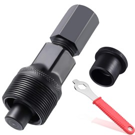 QZKJQDD Bicycle Crank Puller with 16 mm Key, Bicycle Crank Tool Set, Bottom Bracket Tool, Allen Wrench, Suitable for Removing the Bicycle Crank