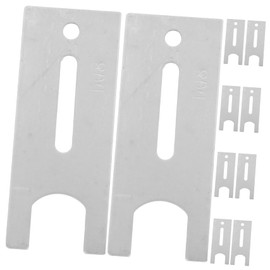 Operitacx 10pcs Aluminum Alloy Sliding Door Security Locks with Antidrop Mechanism Easy Installation for Childproofing Horizontal Sliding Windows Durable and Versatile