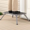 Fox Valley Traders Wide Folding Step Stool, One Size Fits