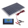 Solar Panel 10W 12V Polycrystalline IP65 Waterproof Portable 30A Solar