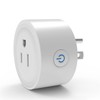 NDNCZDHC 2pcs Smart Mini Smart Plug, 10A WiFi Outlet Socket