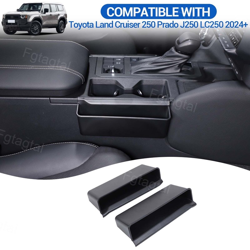 Gear Shift Organizer Tray Fit for Toyota Land Cruiser 250