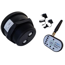 WiFi 2.4 GHz WiFi + 433 MHz Wireless Level Indicator Ultrasonic Water Level Sensor for Heating Oil Tank Water Tank Tank Tank Cistern for Smart Home App TuYa SmartLife