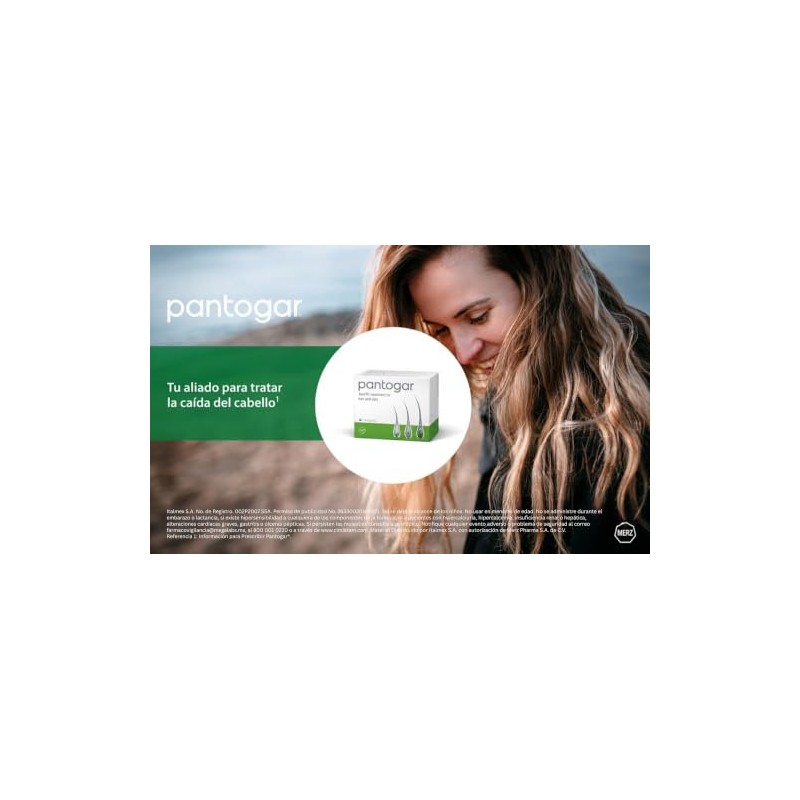 Pantogar Suplemento Anticaída Cabello Fortalecimiento Uñas Cistina Biotina Vitamina Queratina
