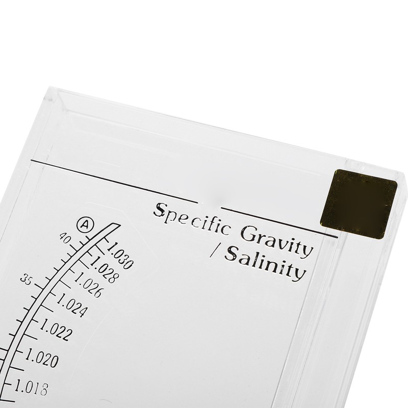 Accurate Sea Hydrometer Saltwater Salinity Meter Specific Gravity Test for