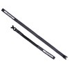 Atlas B-Clip (Pair), 17mm x 1.2m, Asphalt. Motorcycle Adjustable Luggage