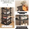 Vertical Shoe Rack - Tall Narrow Shoe Rack Organizer for