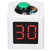 Cube Timer 1.4in 4 Sided Digital Shot Countdown Stopwatch for