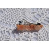 Peach Quartz Stone French Barrette