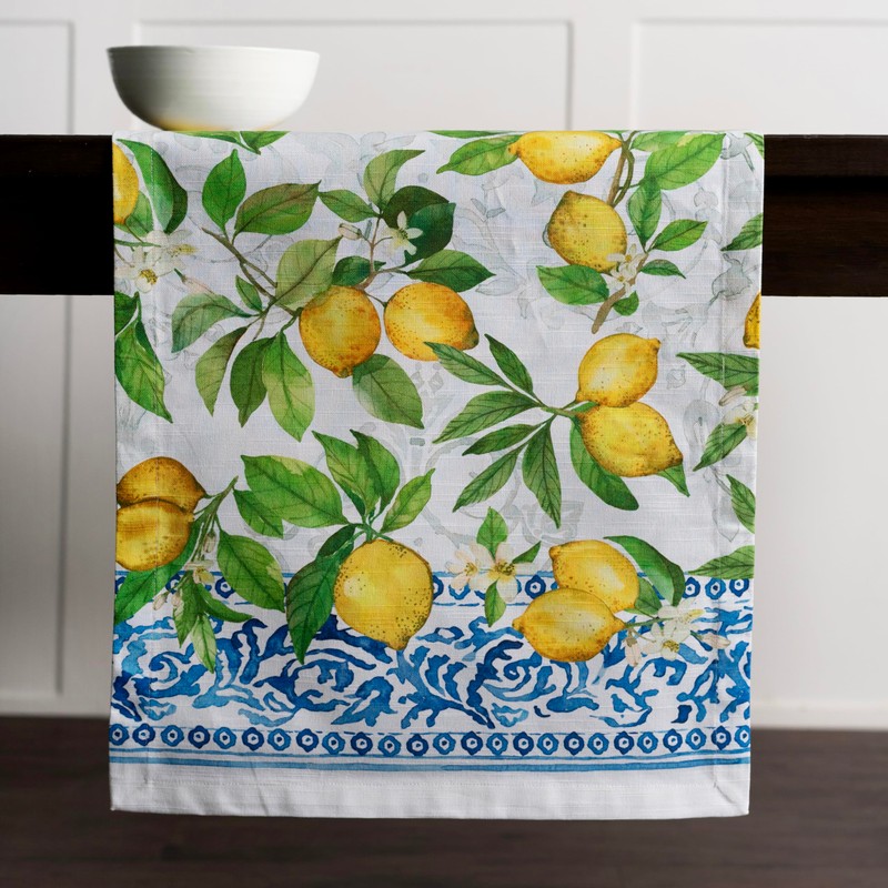 Maison d' Hermine Tablerunner 100% Cotton Table Runner Decorative Washable