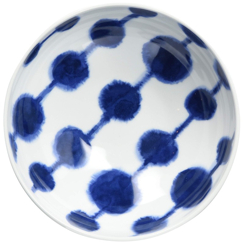 Hasamiyaki 46282 dango Bowl Plate (M) Diameter 5.9 inches (15