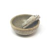 vrinda Soapstone Scrying/Smudge Bowl