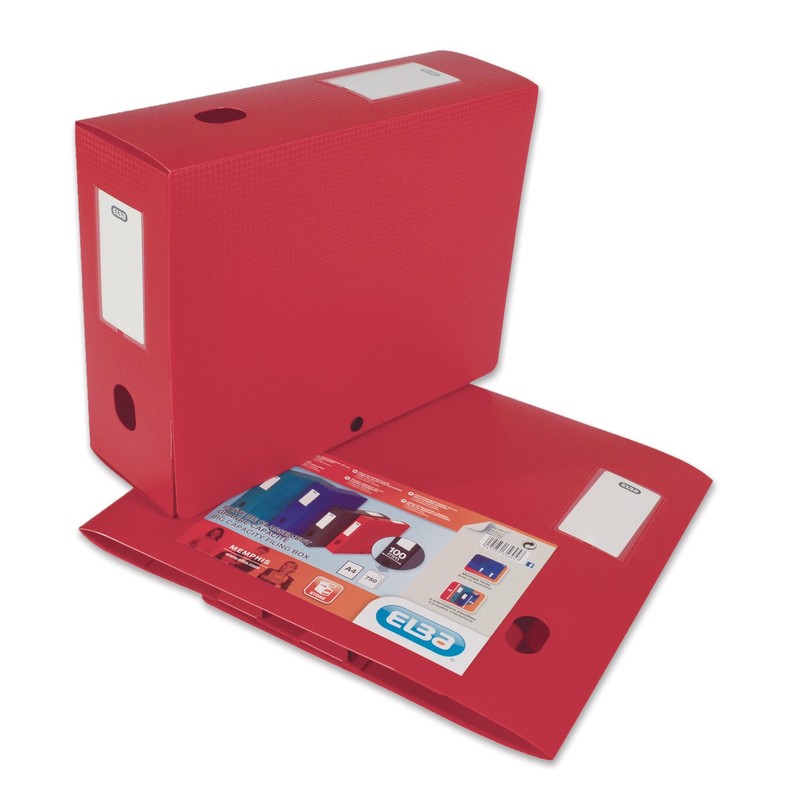 ELBA 400094577 File Box for Mounting Spine 100 mm Polypropylene