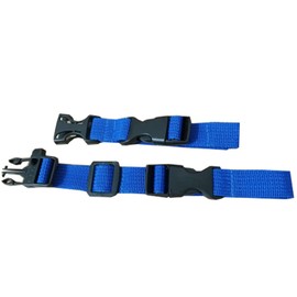 Amlrt Backpack Chest Strap- Nylon - Adjustable Universal (blue)