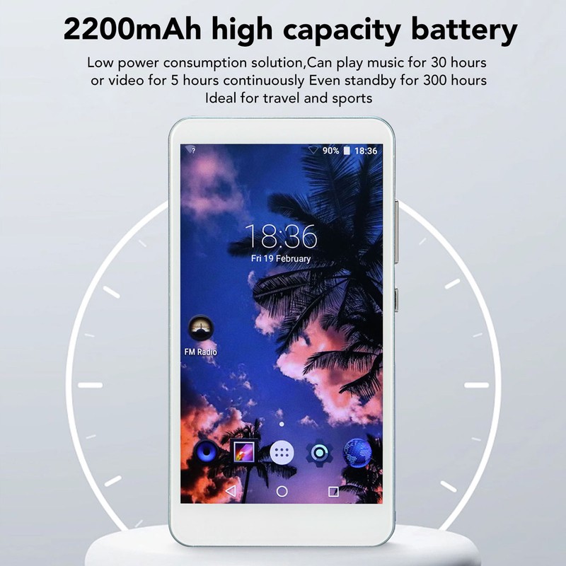5.0 Inch MP4 Music Player Full Touch HD Screen Noise