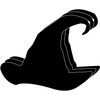 Witch Hat Large Single Color Creative Cut-Outs, 5.5" x 5.5",