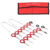 17pcs Radio Release Keys Kit Professional Removal Disassembly Tools for
