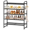 SUFAUY Shoe Rack, 5-Tier 33" Wide Shoe Storage Rack for
