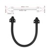 sourcing map 1 Pcs Flexible Door Loop Wire Protection Sleeving