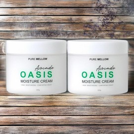 Pure Mellow Skin Oil and Moisture Skin Soothing Avocado Oasis Moisturizing Cream (2) 320g / 퓨어멜로우 피부유수분 피부진정 아보카도 오아시스 수분크림 2개 320g