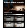 Motion Sensor Light Indoor, Rechargeable Battery Operated Under Cabinet Lighting