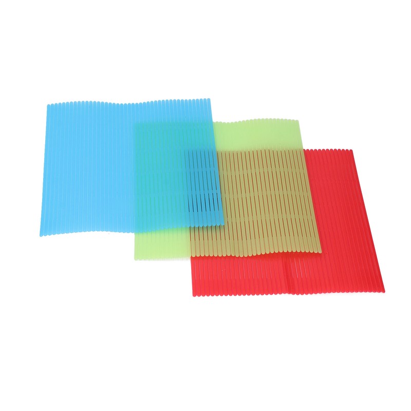 3PCS Sushi Mat ABS Sushi Rolling Mat Japanese DIY Sushi