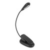 Clip On Light Black 9 Level 7 Lamps Foldable Flexible