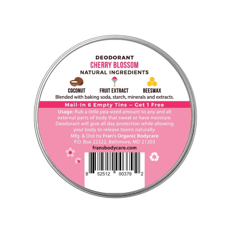 FreeMe Deodorant Cherry Blossom