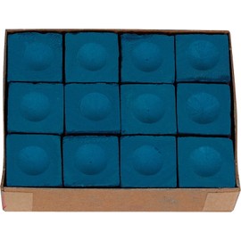Buffalo Billiard Chalk Blue (Pack of 12)