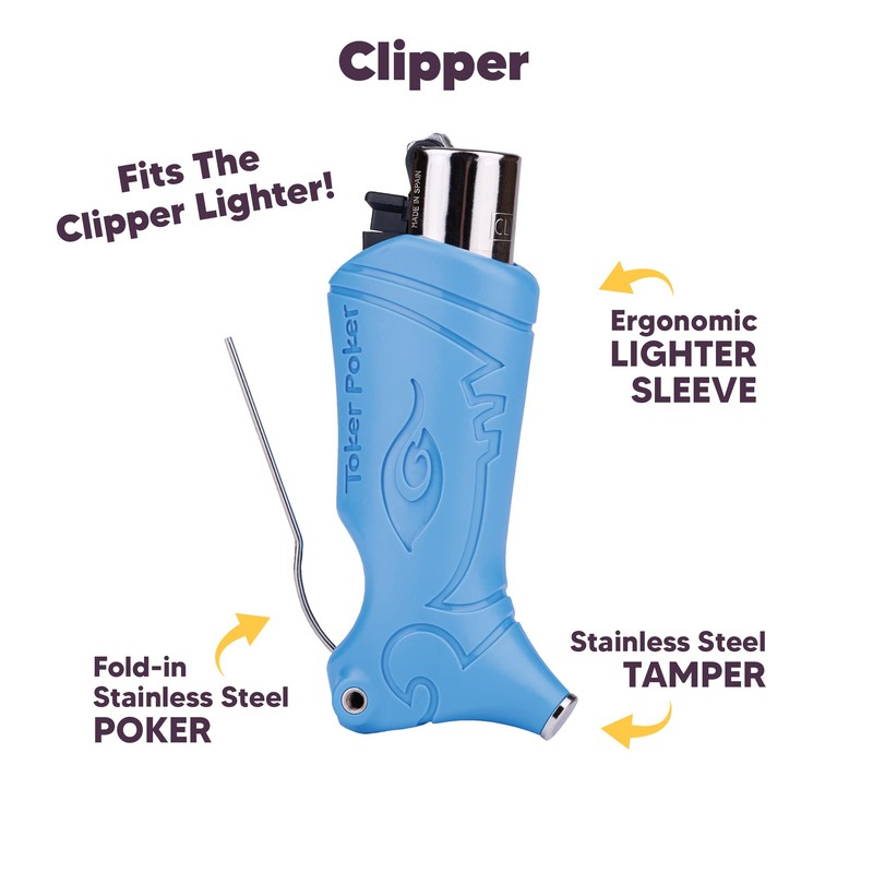 Toker Poker - Clipper Lighter Case Multi Tool, Alice Collection