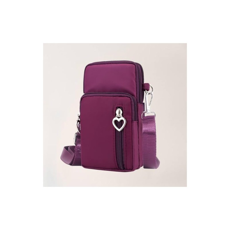 Bolso Bandolera para Mujer Mini de Tela Oxford para Celular