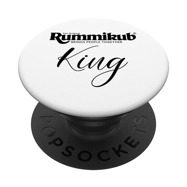 Rummikub King (Black) PopSockets Swappable PopGrip